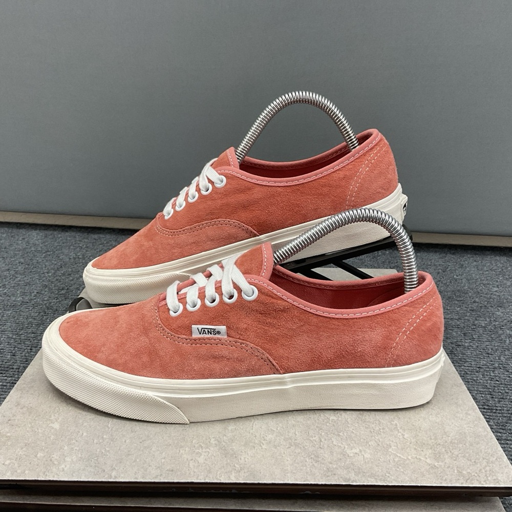 Vans Pink Suede Low-Top Sneakers